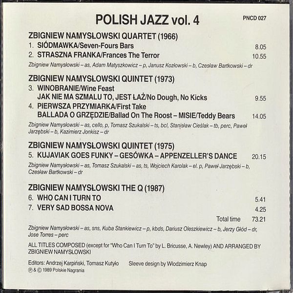 https://www.discogs.com/release/28152718-Zbigniew-Namys%C5%82owski-Polish-Jazz-Vol-4